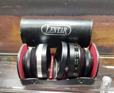 Lentar Telephoto and a Wide Angle Lens 8 - V Made in Japan with bag