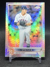 2022 Topps Chrome Base Prism Refractor #5 Zack Greinke - Houston Astros