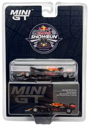 3 Cars Set Mini GT 1:64 2024 Red Bull Showrun Taichung Exclusive #798 #799 #800 - Picture 1 of 7