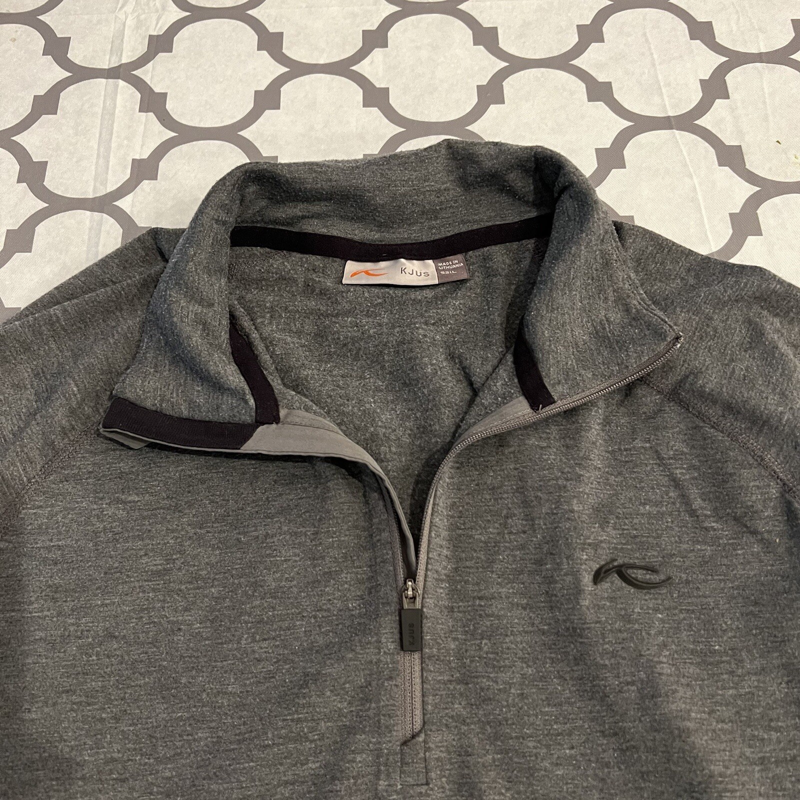 KJUS Trace Half Zip Performance Pullover Men’s 52… - image 2