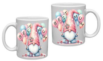 Mama, Mama, Mama Wichtel Gonk Design Tasse - Perfektes Muttertagsgeschenk