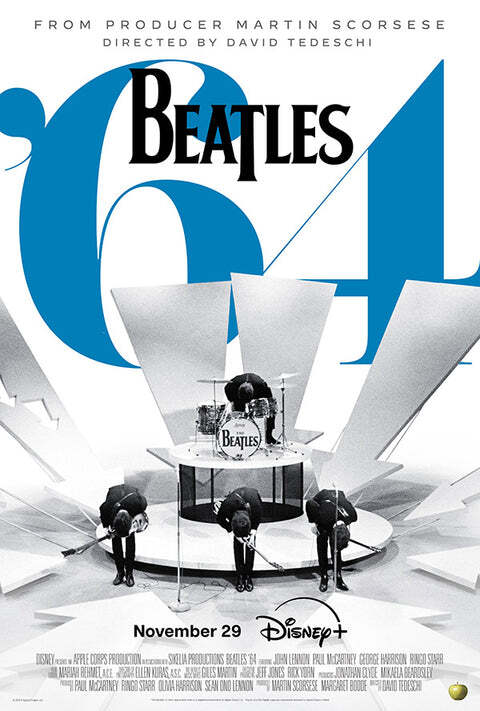 Disney The Beatles '64 Movie Poster 17 X 12 Reproduction | eBay