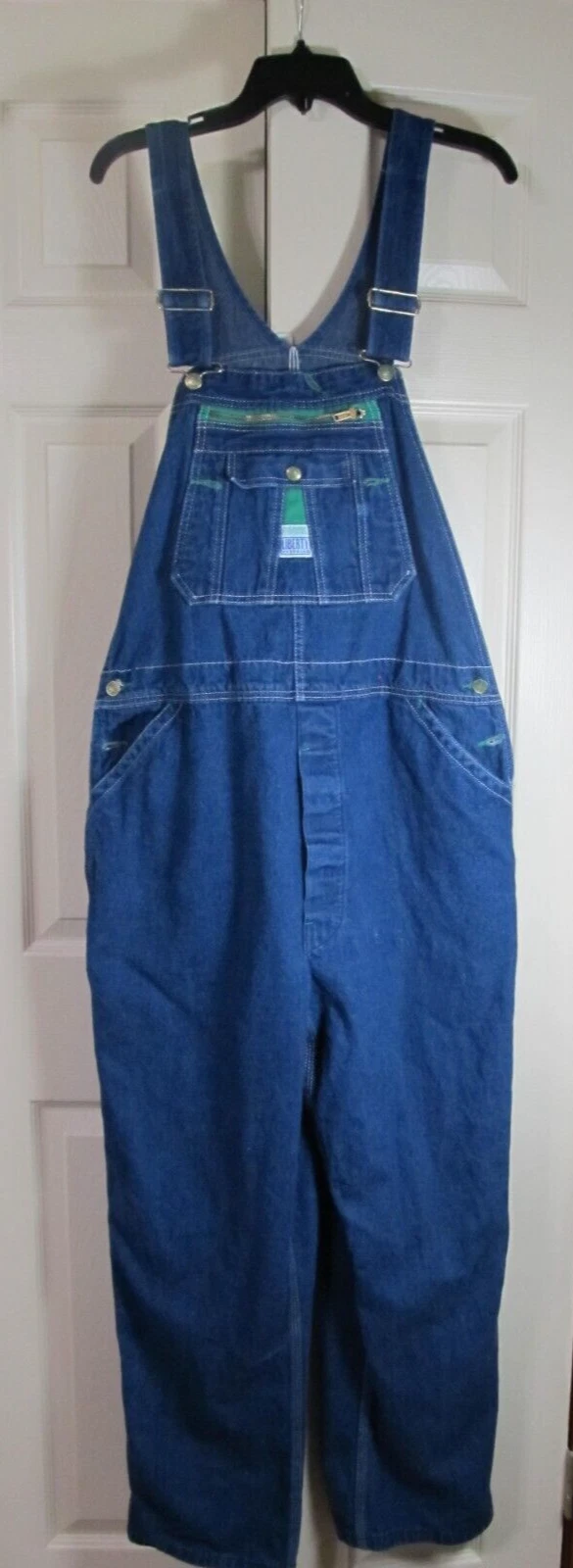 Liberty Denim Overalls 40x30 Mens Carpenter Bib Work Utility Outdoor Farm 1 pair
