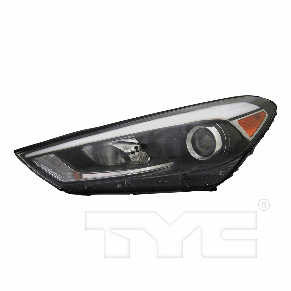 One New TYC Headlight Assembly Left 209746909 92101D3050 for 