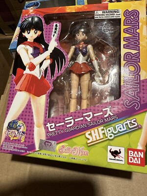 Bandai S.H. Figuarts Sailor Mars Moon New Sealed Tamashii Nations Original Vers
