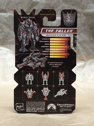 Transformers La Venganza de los Caídos ROTF Leyendas Clase-Los Caídos Sellado. - Imagen 7 de 9