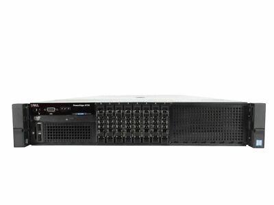 Dell R730 Server: 8 BAY SFF, 2x E5-2697v4, 256GB, 2x PSU 2 x 300GB 10K SAS HDD