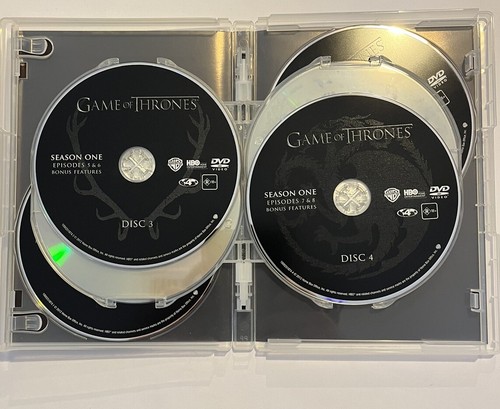 Game Of Thrones Limited Edition - First Season 1 - 6DVD Set - R4 PAL Book & Map - Picture 7 of 13