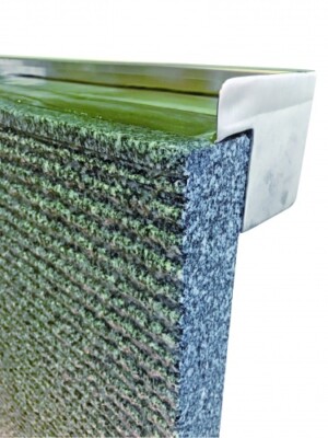 Granit Taco geriffelt Wasserfall klein