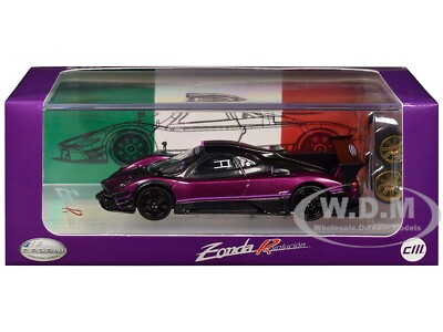 #ad #ad PAGANI ZONDA REVOLUCION PURPLE W EXTRA WHEELS 1 64 CM MODEL CM64 REVOLUCION 05 $22.99