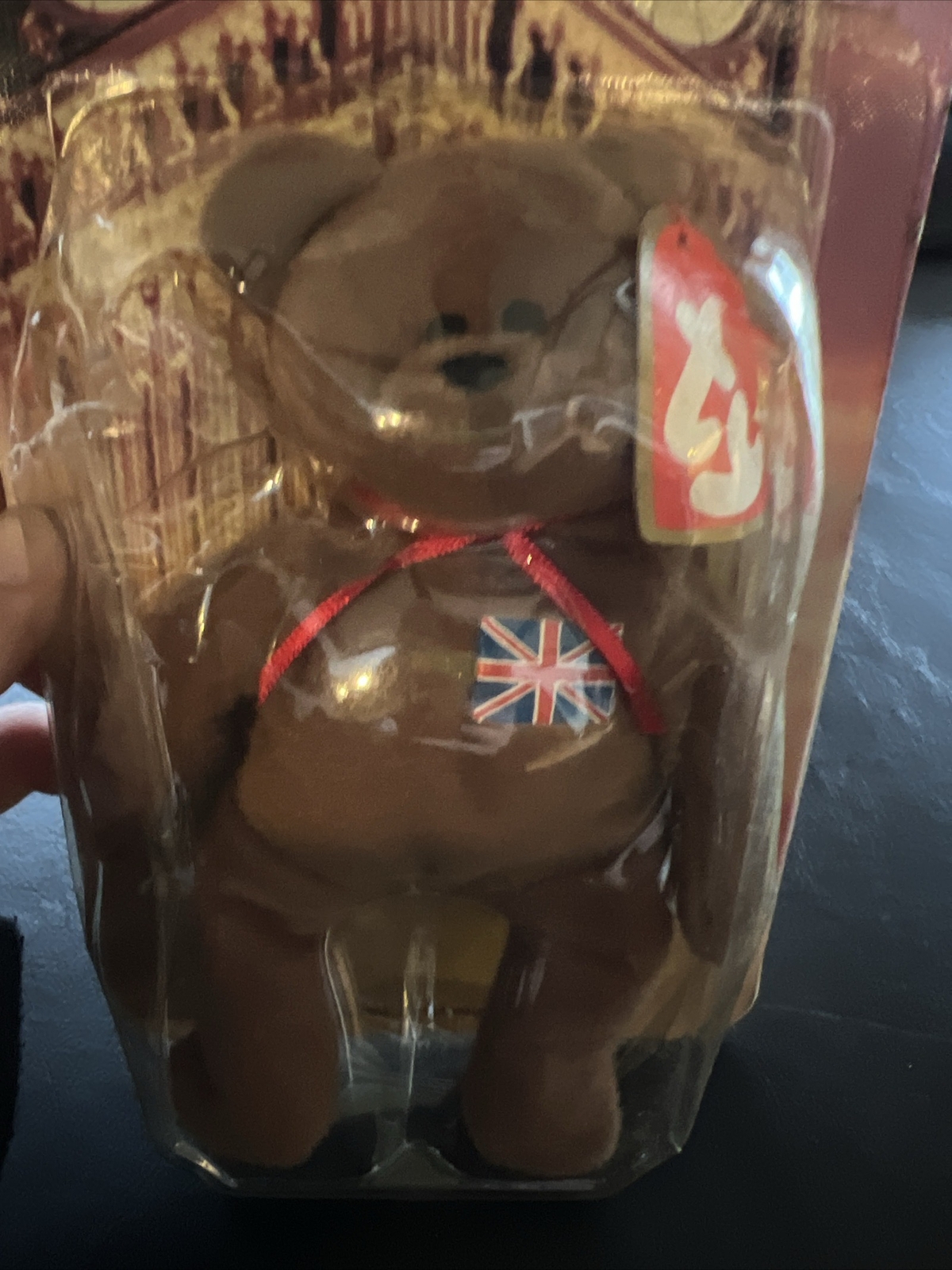 Ty Britannia The Bear 1999 First Edition Teenie Beanie Baby Queen Elizabeth II eBay