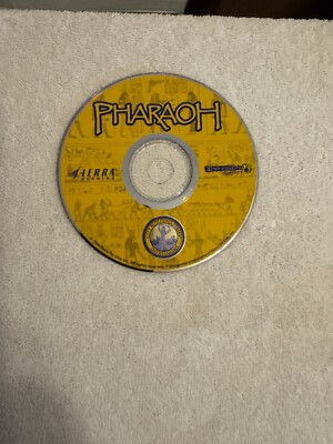 Jeu Pharaon (Sierra) Pour PC - Version Boîte Bon état - Jeu De Stratégie Antique
