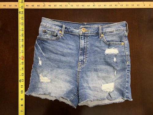 Blue Jean Shorts Womens 9 29W | eBay