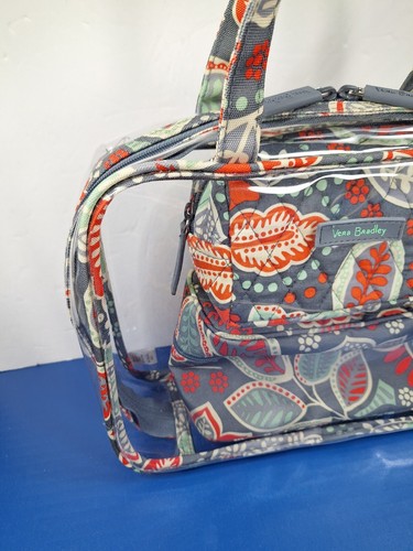 Vera Bradley 3 Pc Travel Make Up Cosmetic Organizer Jewelry Zippered Bag Set EC - Picture 6 of 20
