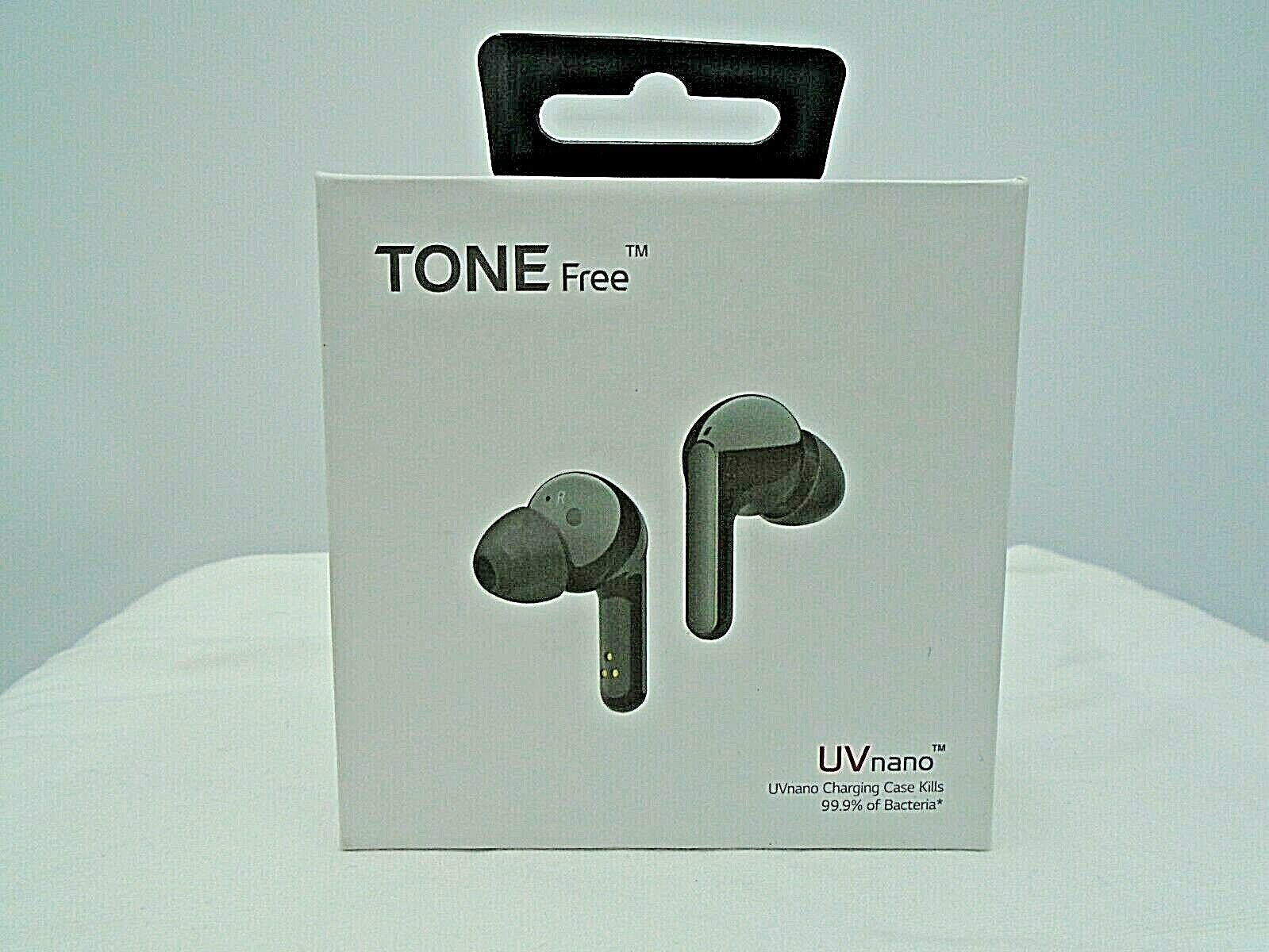 LG Tono libre UV Nano In-Ear Auriculares-FN6-Negro "Nuevo"