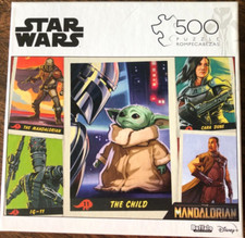 Buffalo Puzzles Star Wars Mandalorian 500 Pieces 21x15in - Complete