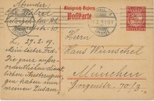 BAYERN ORTSSTEMPEL LUDWIGSHAFEN (Rhein) 1 Mas...