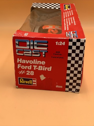 Revell 1991 1/24 Die-Cast #28 Texaco Havoline Thunderbird~Davey Allison - Picture 6 of 13