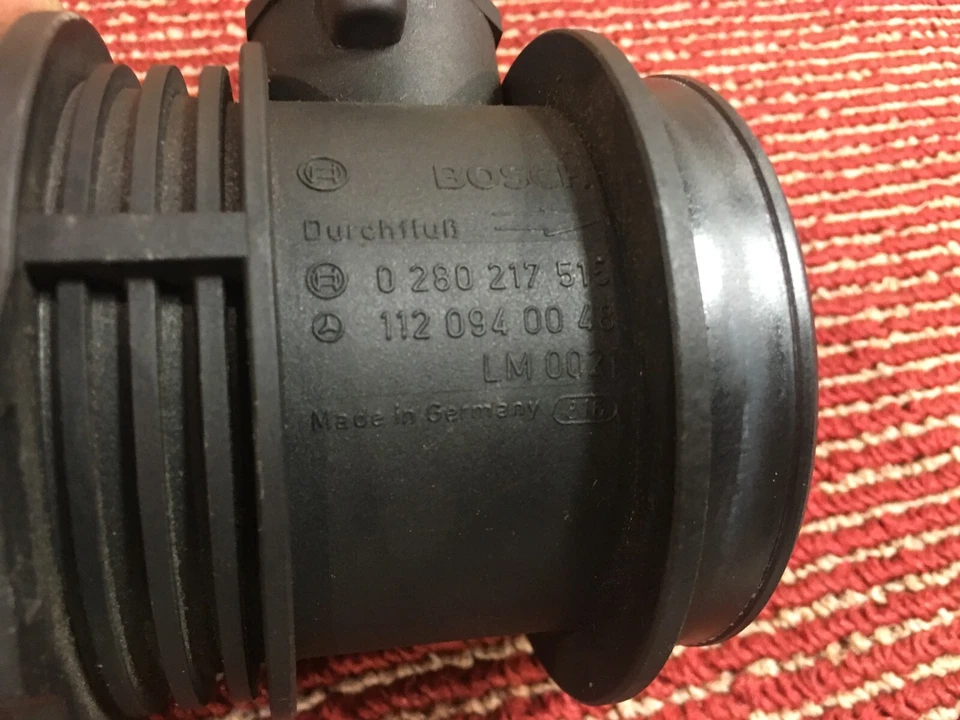 MERCEDES 1997-2003 W210 SENSOR DE FLUJO DE AIRE MÁSICO 0280217515 OEM #005 Foto 4 de 4