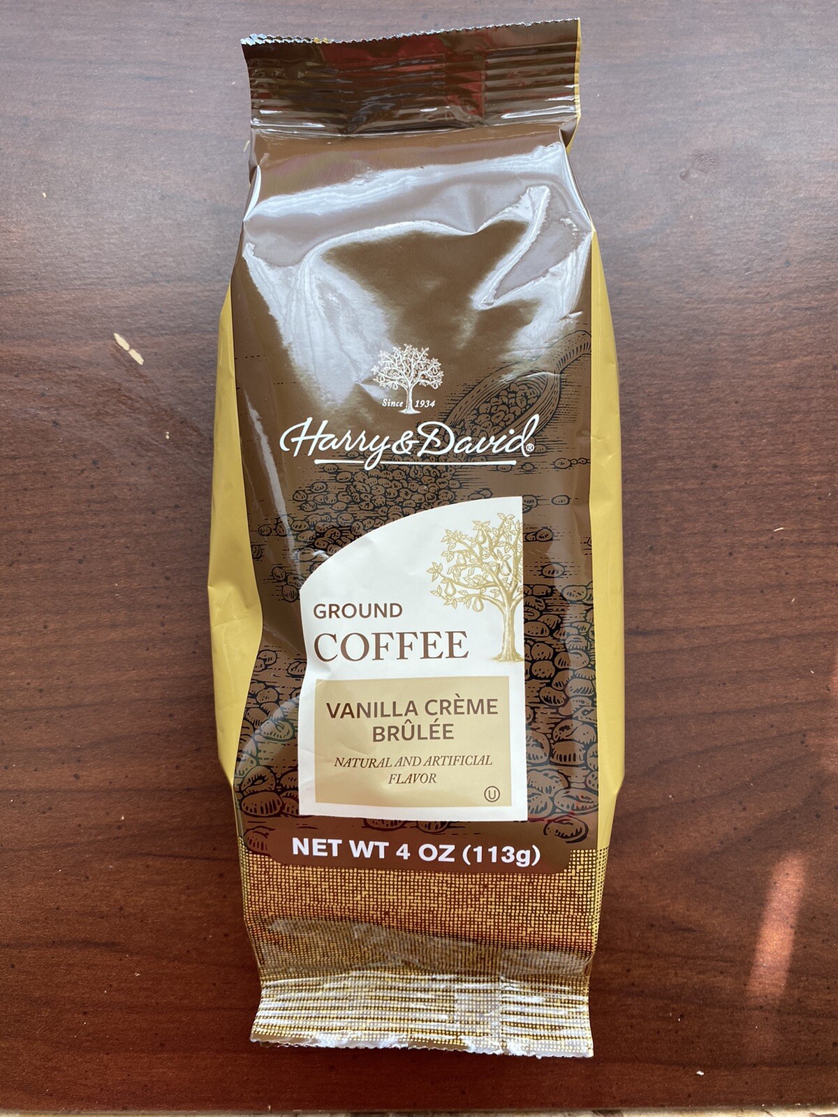 Harry and David Vanilla Creme Brulee Flavored Ground Coffee 4 oz eBay