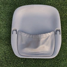 2004-2010 Toyota Sienna Front Seat Back Upholstery Leather Pocket Panel Gray L R