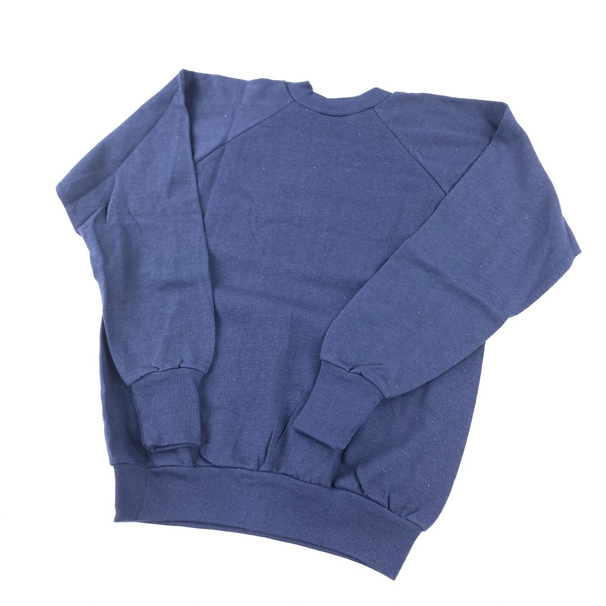 Vintage NWT 70s 80s Healthknit Navy Blue 50/50 Raglan