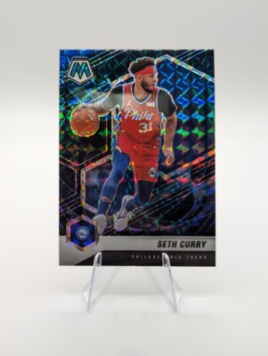 2020-21 Panini Mosaic - Seth Curry #97 Genesis Mosaic Prizm
