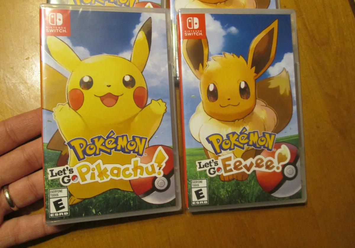 Jogo Nintendo Switch Pokémon Let's Go Pikachu!