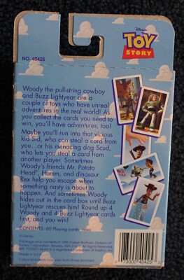 Toy Story Original 1995 Parker Brothers Adventures in the Real
