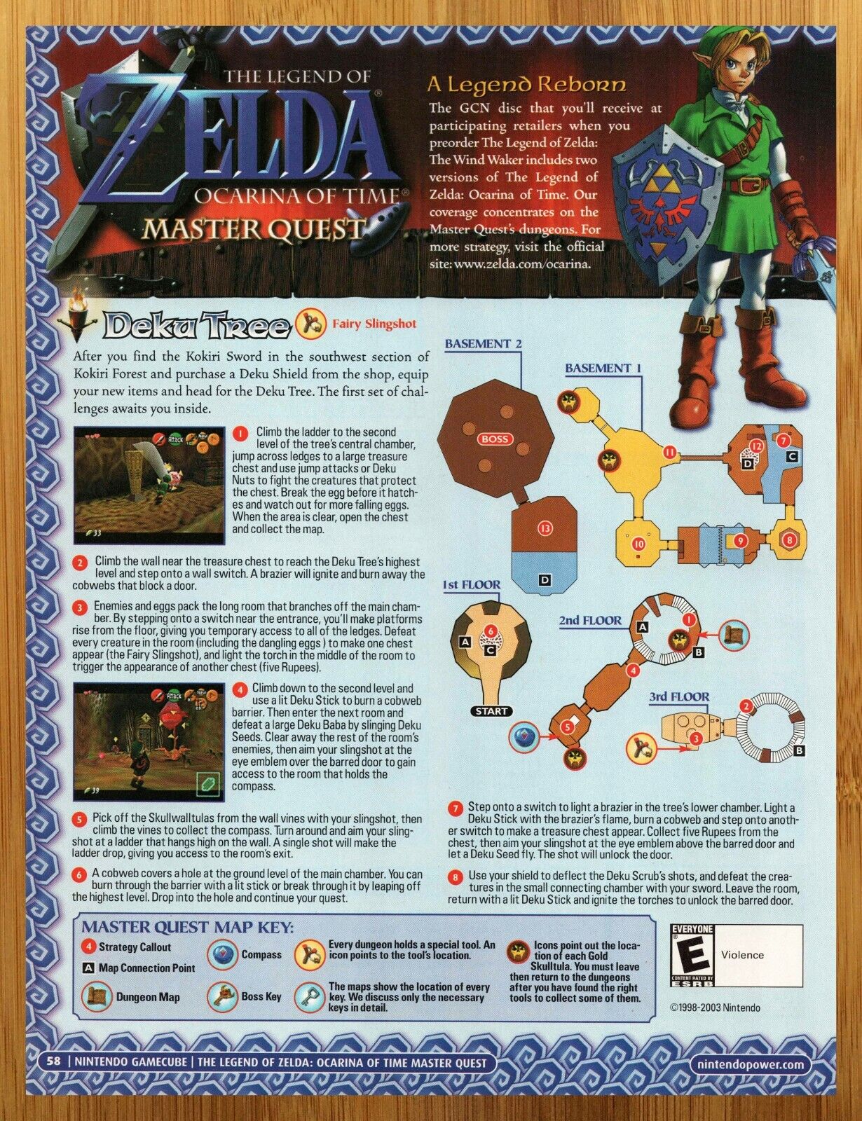 The Legend of Zelda: Ocarina of Time Master Quest/Printable