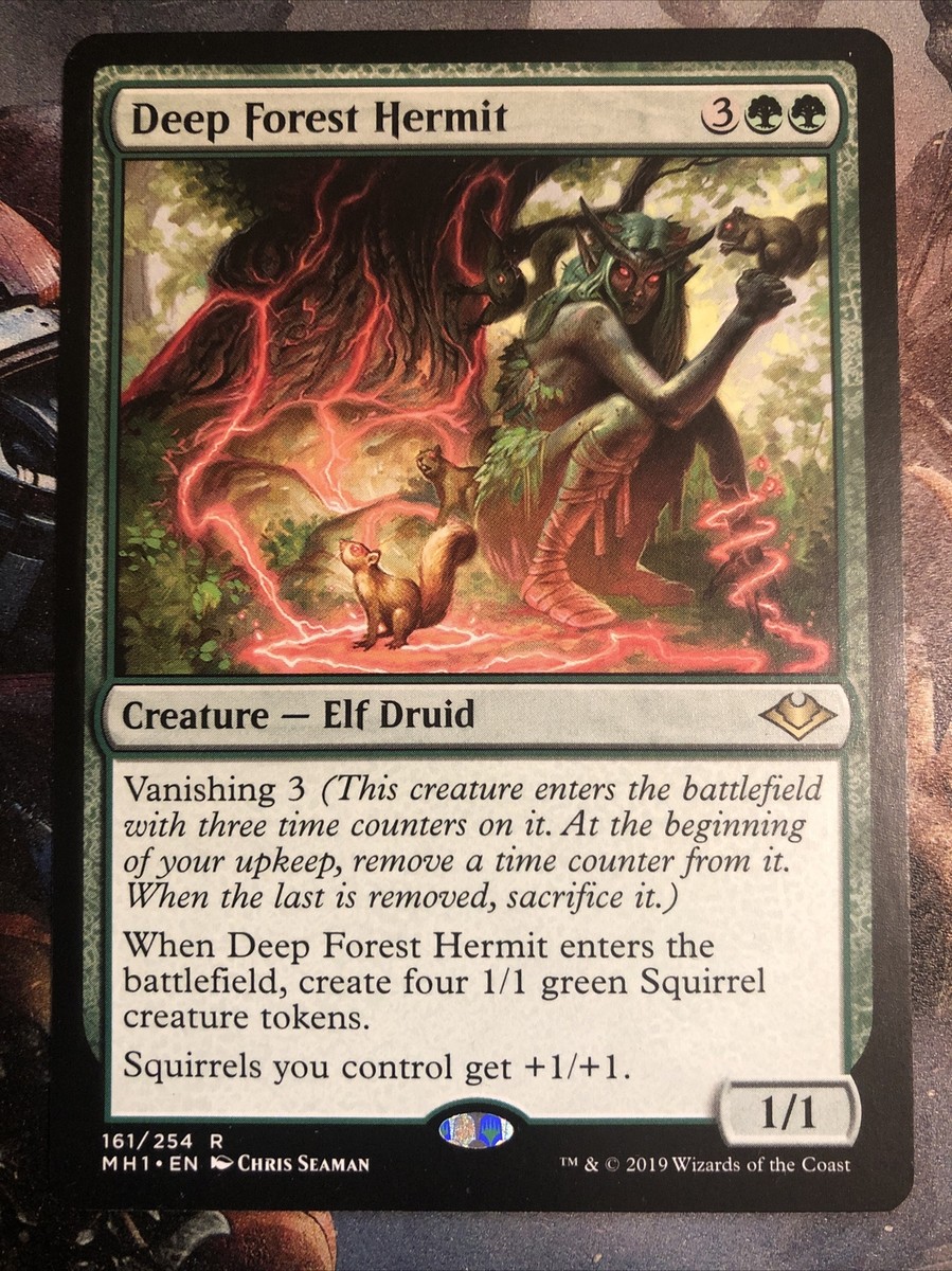 1x Deep Forest Hermit Modern Horizons NM MTG Magic the Gathering