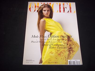 2008 MARCH L'OFFICIEL PARIS MAGAZINE - SONA MATUFKOVA - HIGH FASHION - J 1222