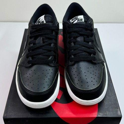 Neu vergilbt - Nike Air Jordan I Cyber Monday 709999-010 schwarz/weiß Gr. 5,5 NY - Bild 10 von 17