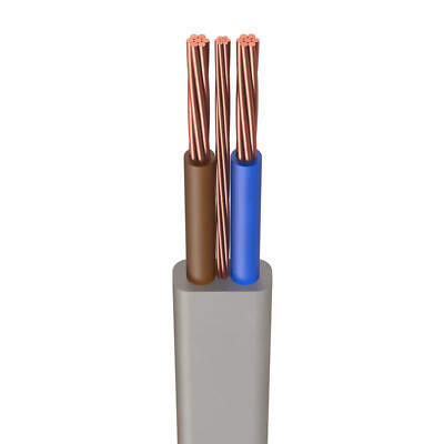 Zwilling und Erde 6 mm Qualität Elektrokabel Draht Zuschnitt 6242Y Prysmian