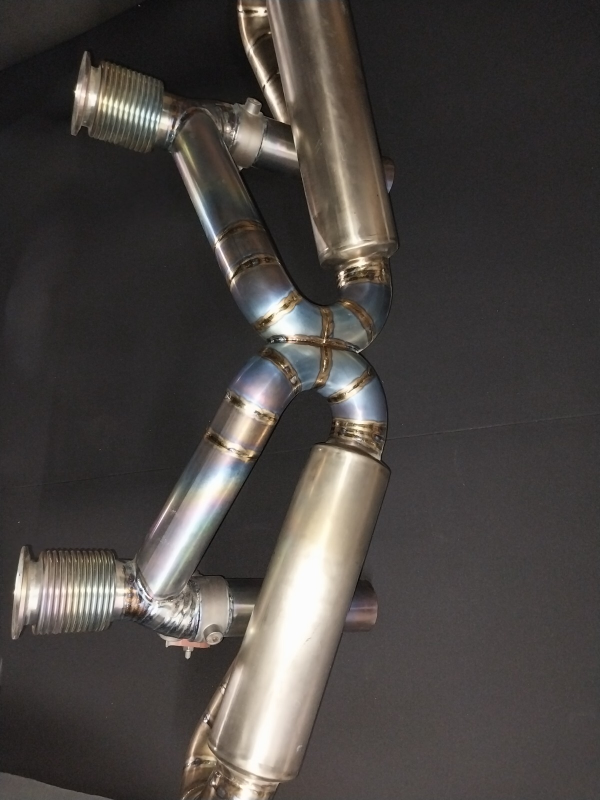 Titanium Valved Exhaust Lamborghini Performante STO