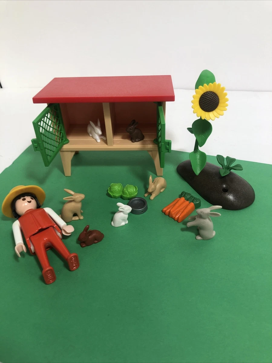 Playmobil bunny clearance hutch