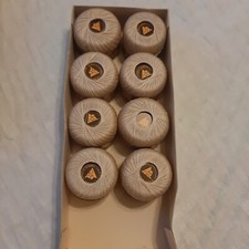Sudan filo di cotone perlato egiziano N.12, 8 gomitoli
