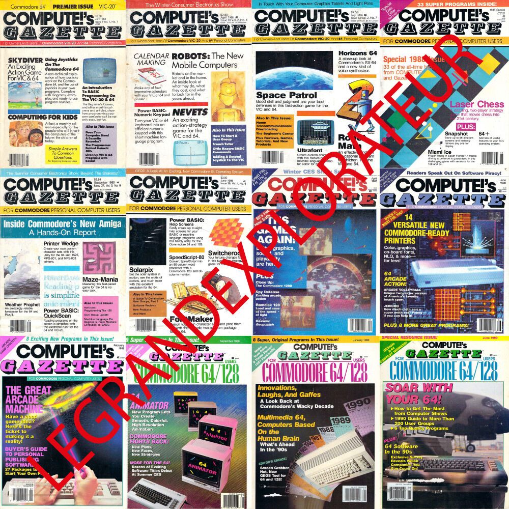 Ultimate Compute!'s Gazette Computer Magazine Collection (86 Pdf