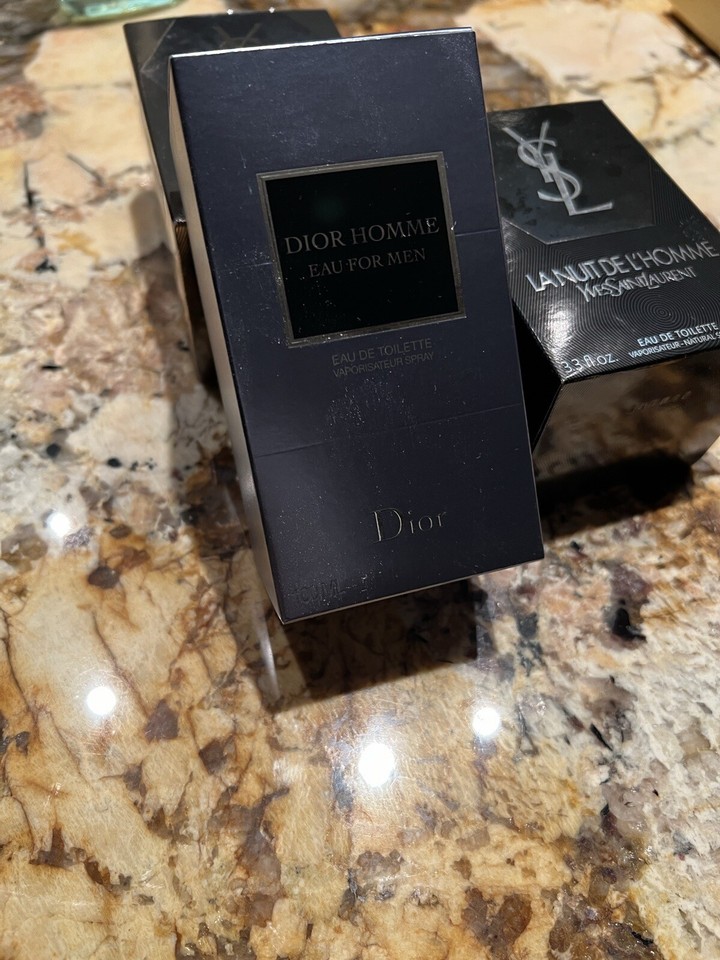 Yves Saint Laurent L’Homme, La Nuit De L’ Homme, Dior Homme Mens EMPTY