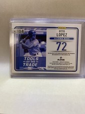 2022 Absolute OTTO LOPEZ Tools of the Trade 2 Swatch Signatures /75 AUTO
