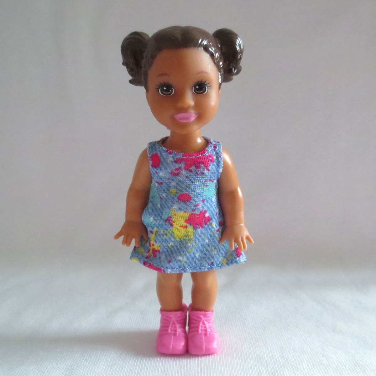 NEW Barbie Art Teacher AA Toddler Doll with Paint Splatter