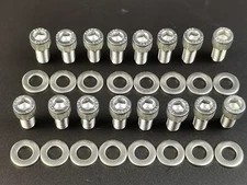 FORD 351C 351M 400M VALVE COVER BOLTS STAINLESS STEEL SET BOSS 302 351 COBRA JET