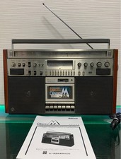 National RX-5700 Stereo Radio Cassette Recorder Disco M Tested Japan GS03 11.5