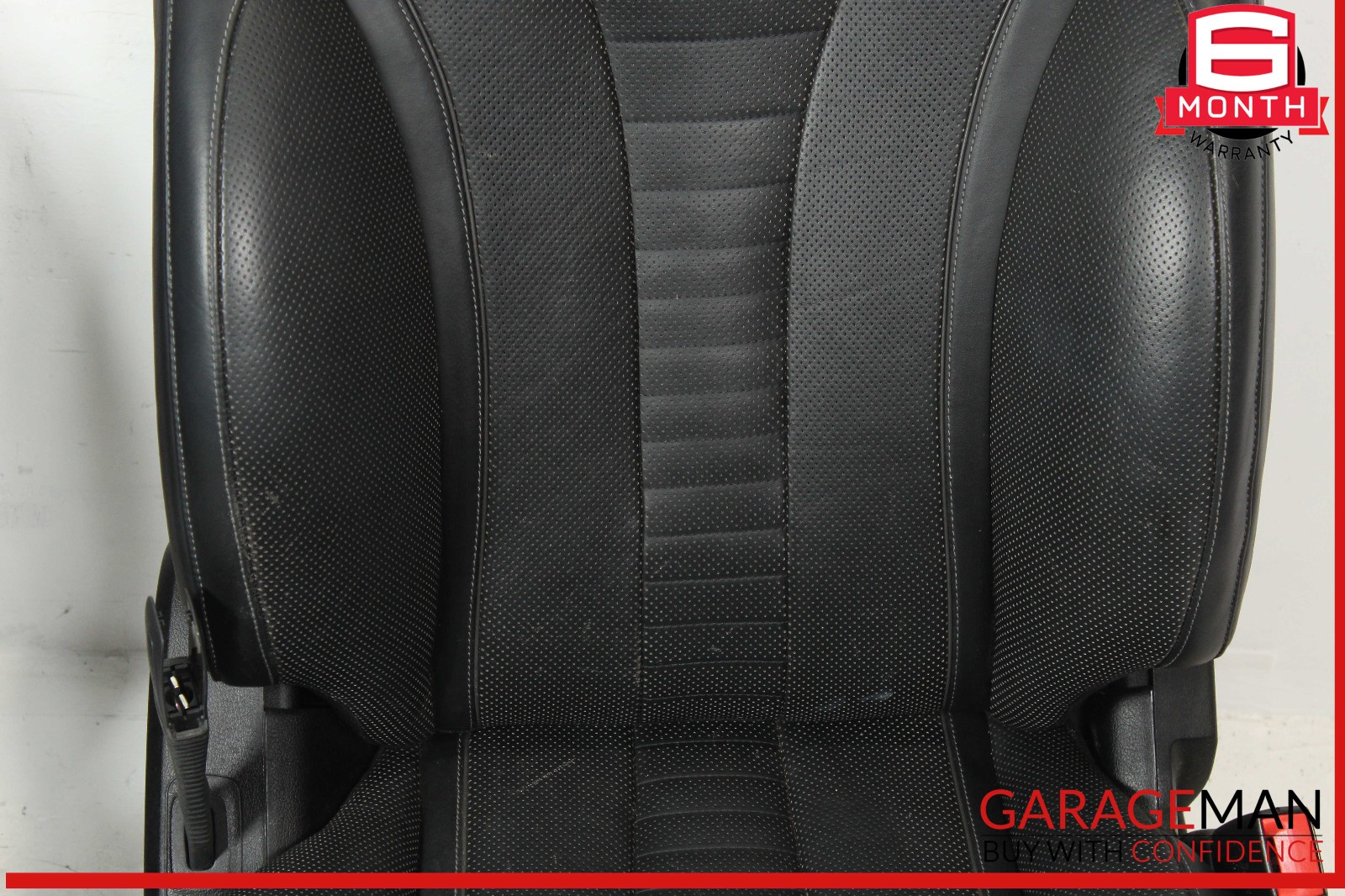 14-17 Mercedes W222 S550 Complete Front Seat Seats Cushion Assembly Black OEM