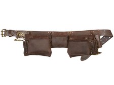 Image of Kuny's - 19427 Oil Leather Construction Apron 12 Pocket