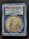 2014-(W) $1 American Silver Eagle PCGS MS70 First Strike Struck At West Point