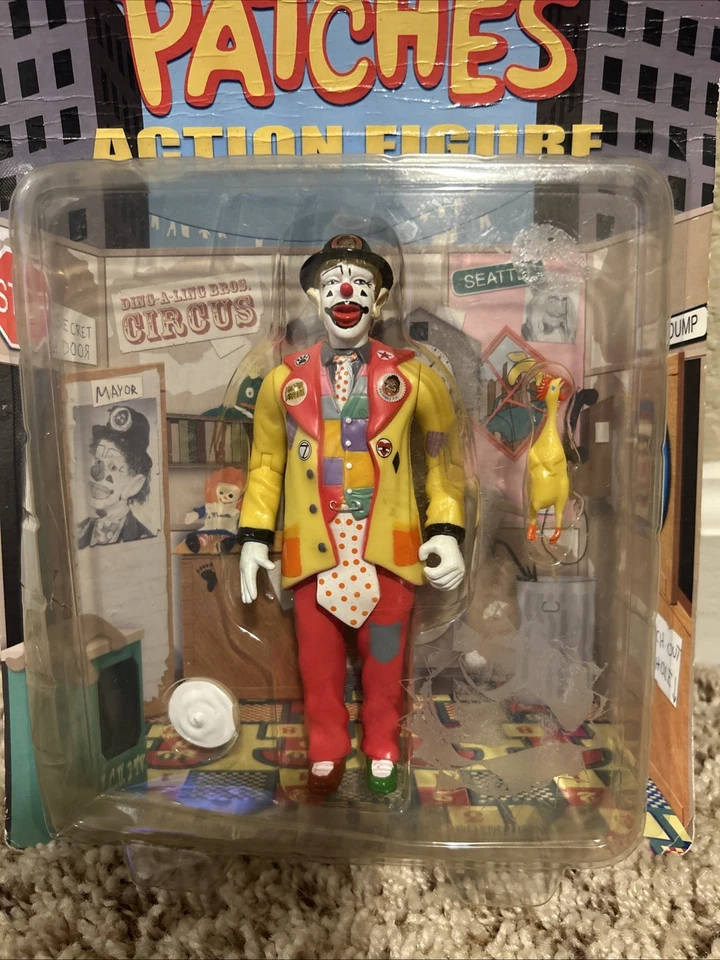 Figura de acción de payaso de televisión J.P. Patches Seatte KIRO 2003 NUEVO Foto 2 de 4