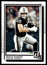 2025 Panini Absolute Heroes Memorabilia Brock Bowers Las Vegas Raiders #1