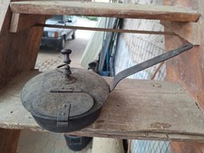 Tostacaffè antica, padella tosta cereali e caffè, tostatrice