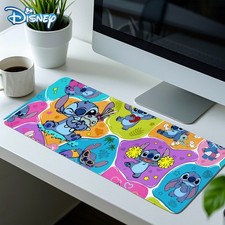 40 90cm Disney Stitch Official Mouse Pad with Stitch Expressions - Non-Slip Rubb